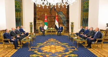 الرئيس السيسى وملك الأردن يؤكدان ضرورة التنفيذ الكامل لاتفاق وقف الحرب فى غزة وتنفيذ خطة ترامب