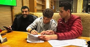 عودة فاخوري لحظة التوقيع لنادي بيراميدز