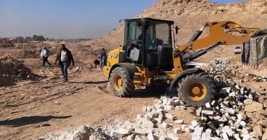 إزالة 314 حالة تعدٍ على مساحة 185 ألف متر مربع بأسوان
