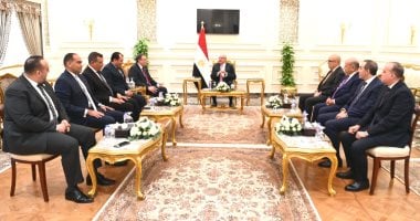 رئيس مجلس النواب يستقبل رئيس الجهاز المركزى للتنظيم والإدارة