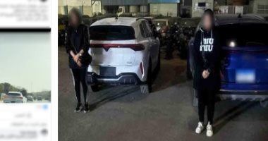 لهو قاتل في شوارع بورسعيد.. سقوط سيدتين عرضتا حياة أطفال للخطر بالملاكي