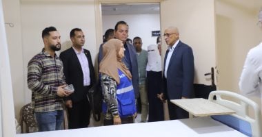 محافظ شمال سيناء يتفقد مستشفى العريش العام استعدادًا لاستقبال جرحى فلسطين