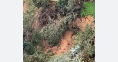 انزلاقات أرضية خطيرة تهدد الرصيف المقابل للبرج الأثرى بمدينة الحمامات فى تونس