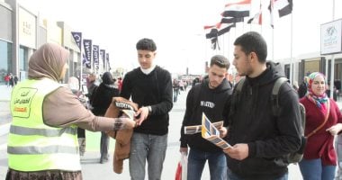 إقبال كبير من الشباب على أنشطة صندوق مكافحة الإدمان بمعرض الكتاب