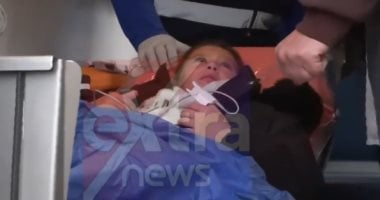 إكسترا نيوز ترصد وصول طفلة مصابة من غزة إلى مصر