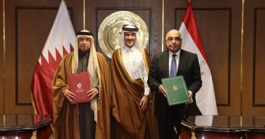 وزير العدل يوقع مع النائب العام القطرى اتفاقية المساعدة القضائية المتبادلة