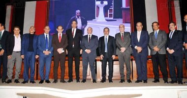 تكريم اللواء محمود حبشى رئيس قطاع الأمن بالوطنية للإعلام فى ماسبيرو