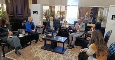 محافظ الأقصر يستقبل مديرة برنامج الأغذية العالمي بمصر لبحث تعزيز التعاون 