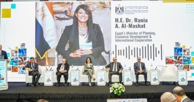 وزيرة التخطيط تشهد مؤتمرا لتعزيز الشراكة بين البنك الدولي والاتحاد المصري لمقاولي التشييد