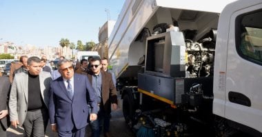 محافظ الدقهلية: سيارات مكنسية جديدة لمنظومة المخلفات الصلبة للارتقاء بالنظافة