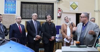 هندسة طنطا تستقبل لجنة التقييم المبدئى لأفضل كلية صديقة للبيئة