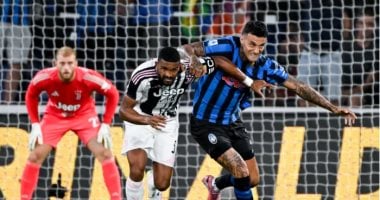 جانب من مباراة سابقة بين يوفنتوس وأتالانتا 