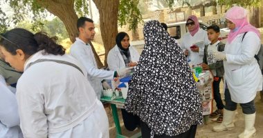 جامعة القناة تنظم قافلة تنموية شاملة لخدمة أهالى حى الجناين بالسويس