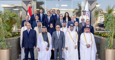 رئيس مجلس أمناء وحدة مكافحة غسل الأموال وتمويل الإرهاب يستقبل النائب العام القطرى