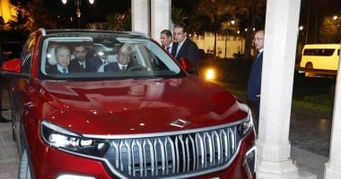 أردوغان يهدى السيسى سيارة كهربائية