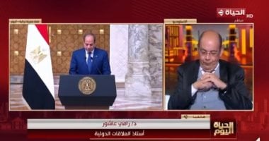 خبير علاقات دولية: القمة المصرية التركية تحالف إقليمي لـ لجم إسرائيل