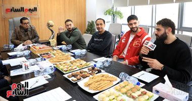 أبطال كرة اليد فى جريدة اليوم السابع بعد إنجاز أفريقيا.. المدير الإدارى: نشكر الرئيس السيسى على دعمه.. سيف: خطوة نحو العالمية.. جدو: محظوظ بالجيل الحالى.. حميد: لقب أفريقيا الرابع على التوالى نتاج جهد سنوات