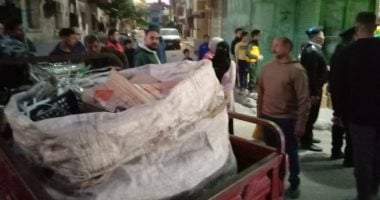 محافظ الاسماعيلية يتابع جهود وحدة تنظيم المخلفات في تكثيف حملاتها 