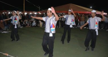 محافظ الوادي الجديد يشهد الأمسية الفنية لوفود أولمبياد المحافظات الحدودية