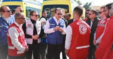 وزير الصحة: استقبال وعلاج المصابين الفلسطينيين القادمين والعائدين لغزة