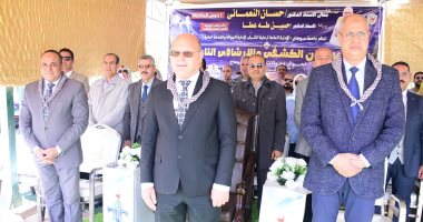 انطلاق المهرجان الكشفى والإرشادى التاسع بجامعة سوهاج بمشاركة 11 كلية