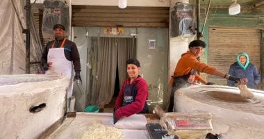 تصنيع الكنافة البلدي في قرية أم خنان