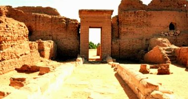 حصن ومعبد قصر الزيان الأثرى بالوادى الجديد شاهد على حضارة عريقة 