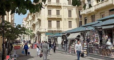 شارع النبى دانيال يستعيد رونقه التاريخى.. ممشى تراثى جديد يقضى على العشوائية