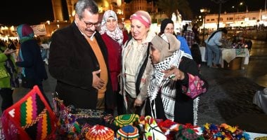 افتتاح معرض المشغولات اليدوية والحرفية الصغيرة بمدينة شرم الشيخ