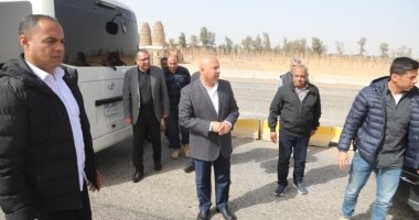 وزير النقل يتفقد تطوير الدائرى الإقليمى ويوجه بفتح قطاعات جديدة قبل رمضان