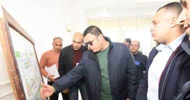 وزير الإسكان يتفقد العمارات السكنية بالحى اللاتينى والخزانات بالعلمين الجديدة