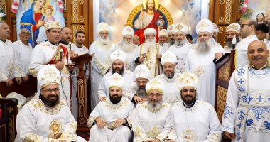 الأنبا إسحق يدشن كنيسة الشهيد استفانوس بقرية المدمر فى سوهاج