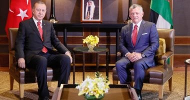 الرئيس التركي أردوغان يبحث مع ملك الأردن عبدالله استقرار المنطقة خلال زيارته إسطنبول