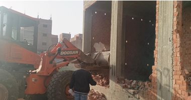 مركز أوسيم يشن حملات مكبرة لإزالة التعديات ومخالفات البناء