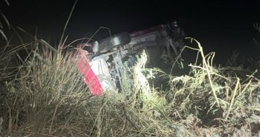 انتشال جثة شخص وإصابة آخر في انقلاب سيارة ملاكي داخل ترعة بقنا