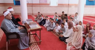 أوقاف الأقصر تنظم لقاء تثقيفى للأطفال بمسجد الشيخ ريان بأصفون.. صور