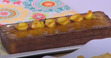 طريقة عمل كيك البرتقال بزيت الزيتون والشربات.. فرحى أطفالك