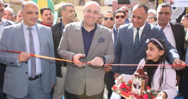 محافظ بني سويف يفتتح ثالث معرض ضمن سلسلة معارض أهلا رمضان بمدينة سمسطا