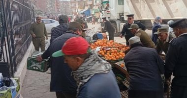 حملة مكبرة لرفع الإشغالات بشوارع قرية محلة أبو على بالمحلة