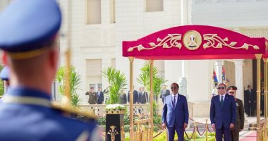 الرئيس السيسى والرئيس الصومالى حسن شيخ محمود
