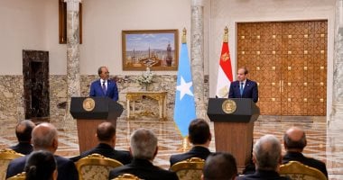 الرئيس السيسى يؤكد عمق وخصوصية العلاقات التاريخية وروابط الأخوة بين مصر والصومال