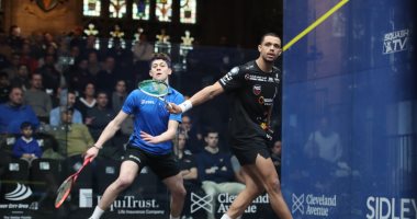 3 مصريين يتأهلون لنصف نهائي بطولة ويندي سيتي للاسكواش بشيكاغو