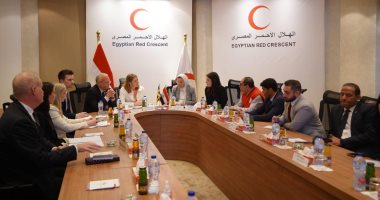 الهلال الأحمر المصرى: حجم المساعدات الإنسانية المقدمة لغزة 850 ألف طن