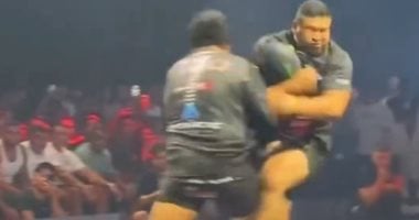 ما تجربهاش في البيت.. رياضة رن نيشن تثير الجدل بسبب الاصطدام العنيف