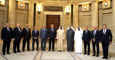 رئيس مجلس القضاء الأعلى يستقبل رئيس المحكمة الاتحادية العليا بدولة الإمارات العربية