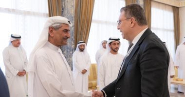 حمد الشرقى يستقبل ضيوف ملتقى الفجيرة الإعلامى