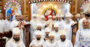 تدشين كنيسة الشهيد استفانوس بقرية المدمر فى سوهاج