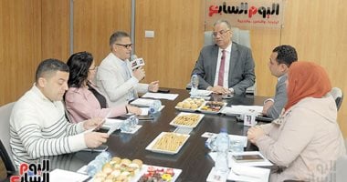 محمود مسلم رئيس الهيئة البرلمانية لـ«الجبهة الوطنية» بمجلس الشيوخ فى ندوة «اليوم السابع»: «فيتو الرئيس» عن انتخابات النواب أعاد الروح للحياة الحزبية.. برلمان 2025 أقوى رقابة وتشريعا لأن الأعضاء «جايين بدراعهم»