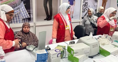 غرفة الملابس الجاهزة تنظم قافلة شاملة للعاملين في بني سويف