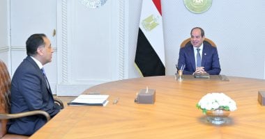  السيد الرئيس عبد الفتاح السيسي ورئيس الوزراء